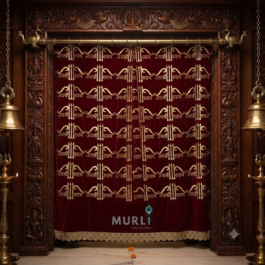 Jai Shree Shyam Curtain